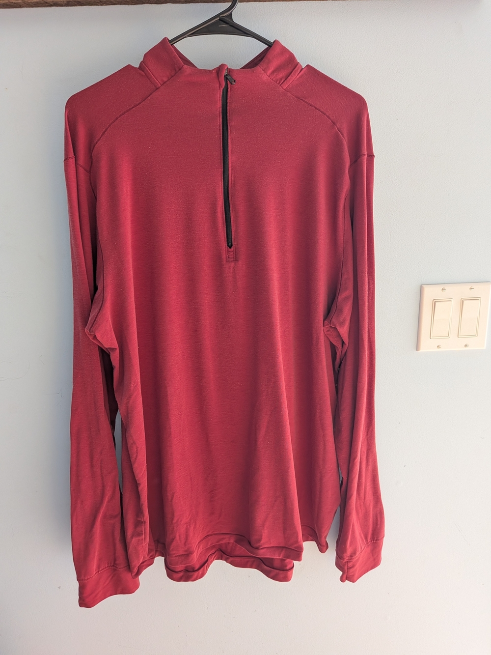 Old Navy Active Quarter-Zip Pullover - Deep Red